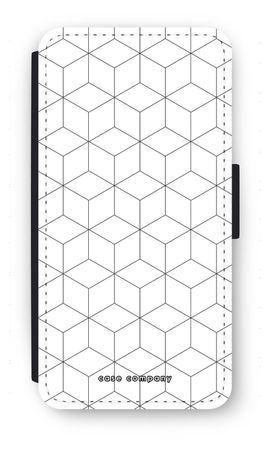 Cubes black and white