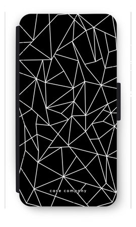 Geometric lines white