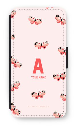 Rosy Butterflies Monogram