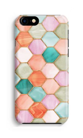 Hexagons in stained glass