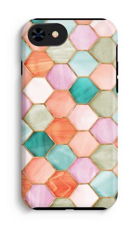 Hexagons in stained glass