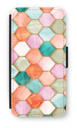 Hexagons in stained glass