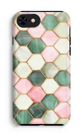 Hexagons in stained glass