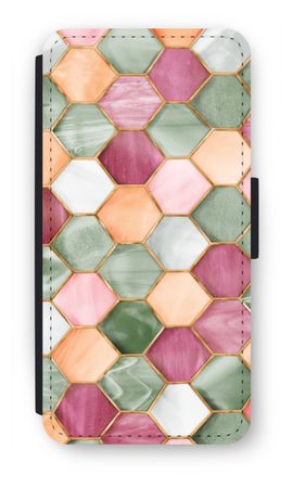 Hexagons in stained glass