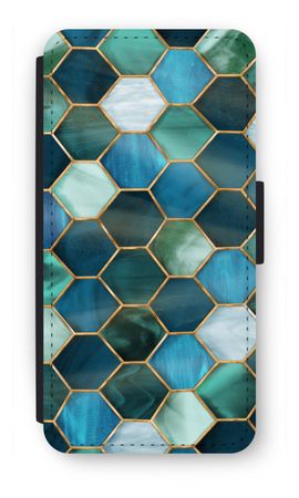 Hexagons in stained glass