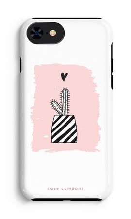 Black and white cactus