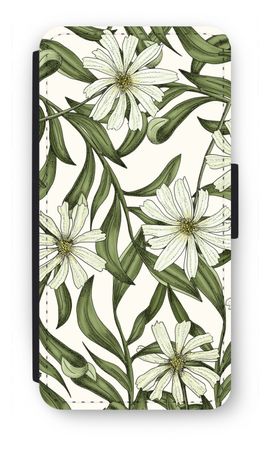 White flower pattern