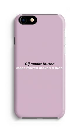 Fouten maken u niet
