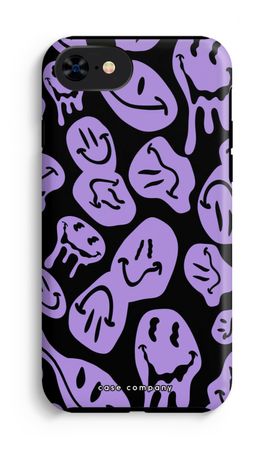 Melting Smiley - Purple