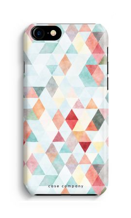 Coloured triangles pastel