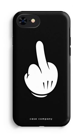 Middle finger black