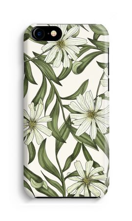 White flower pattern