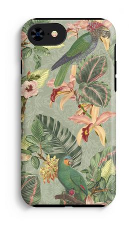 Tropical jungle parrot