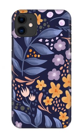 Flowers with blue leaves