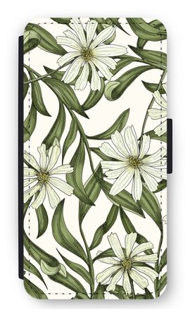 White flower pattern