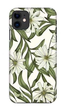 White flower pattern