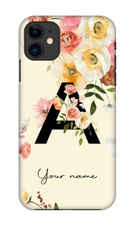 Flirty Flowers Monogram