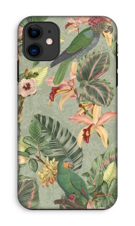 Tropical jungle parrot