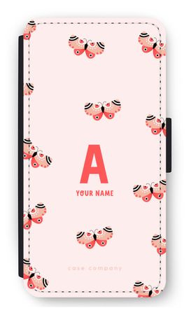 Rosy Butterflies Monogram