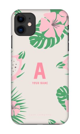Jungle Blossom Monogram