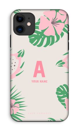 Jungle Blossom Monogram