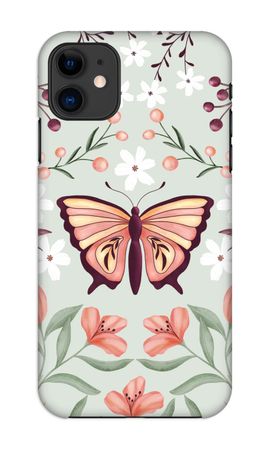 Butterfly in a floral world