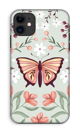 Butterfly in a floral world