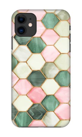 Hexagons in stained glass