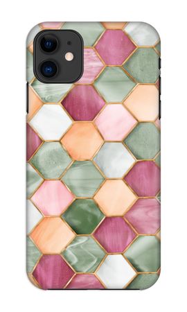 Hexagons in stained glass