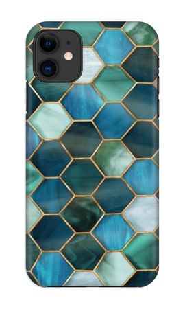 Hexagons in stained glass