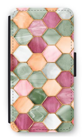 Hexagons in stained glass