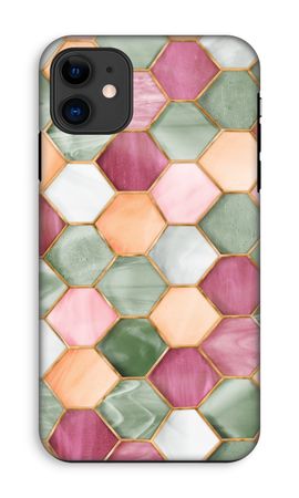 Hexagons in stained glass