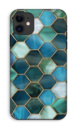 Hexagons in stained glass