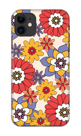 Retro Flowers - Yellow
