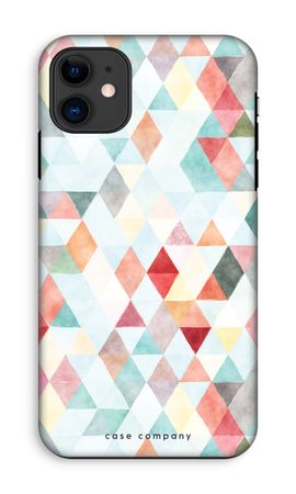 Coloured triangles pastel