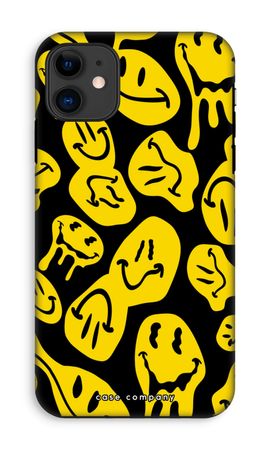 Melting smiley - Yellow