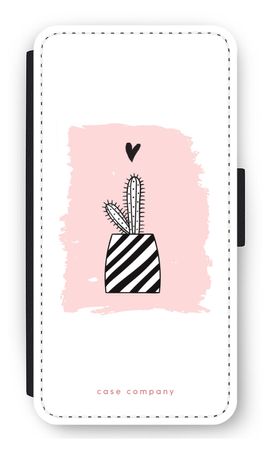 Black and white cactus