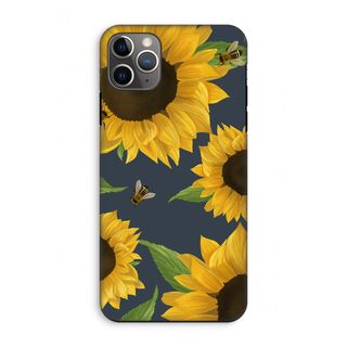 Sunflower and bees
