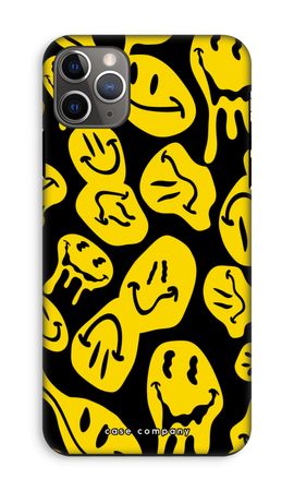 Melting smiley - Yellow