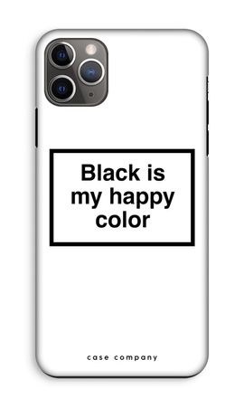 Black is my happy color