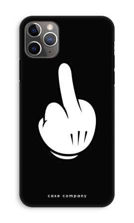 Middle finger black