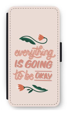 Optimistic flower girl