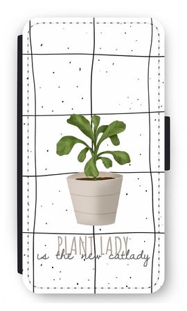 Houseplant on windowpane