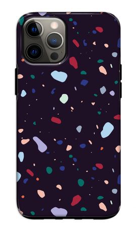 Dark Rounded Terrazzo