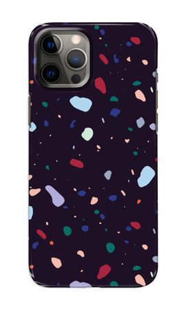 Dark Rounded Terrazzo