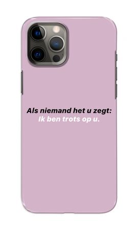 Ik ben trots op u