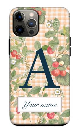 Monogram Strawberries