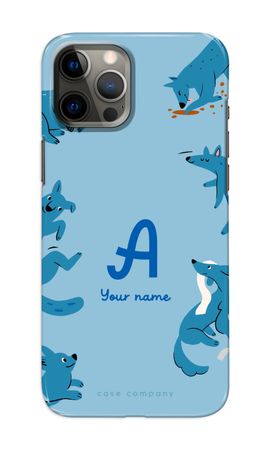 Playful Dogs Monogram