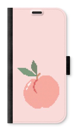Stitched Peach