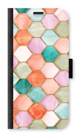 Hexagons in stained glass